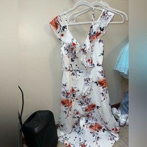 High-Low floral dress WORN ONCE